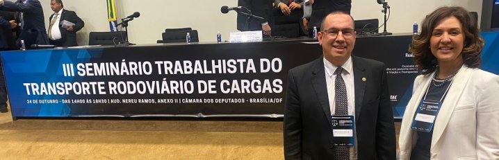 Assessora Jurídica do SETCEPAR participa do III Seminário Trabalhista do Transporte Rodoviário de Cargas