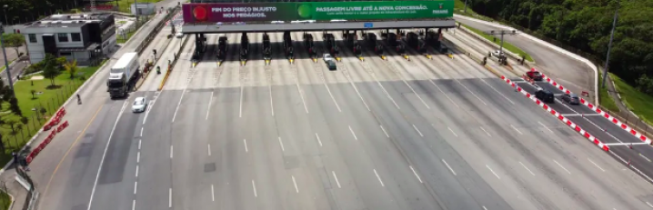 Obras em pedágios do Paraná devem terminar até o fim de fevereiro