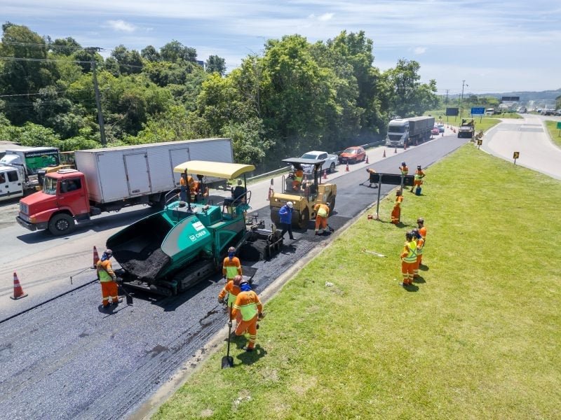 Obras extraordinárias na BR-277: bloqueios parciais neste domingo na Grande Curitiba