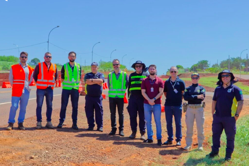 BR-277 tem acessos fechados na Perimetral Leste de Foz do Iguaçu por segurança