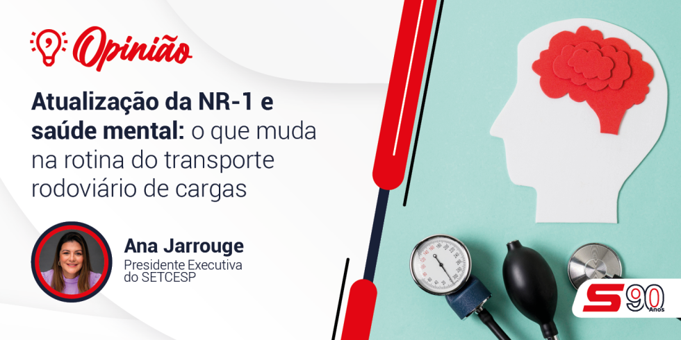 Atualização da NR-1 e saúde mental: o que muda na rotina do transporte rodoviário de cargas