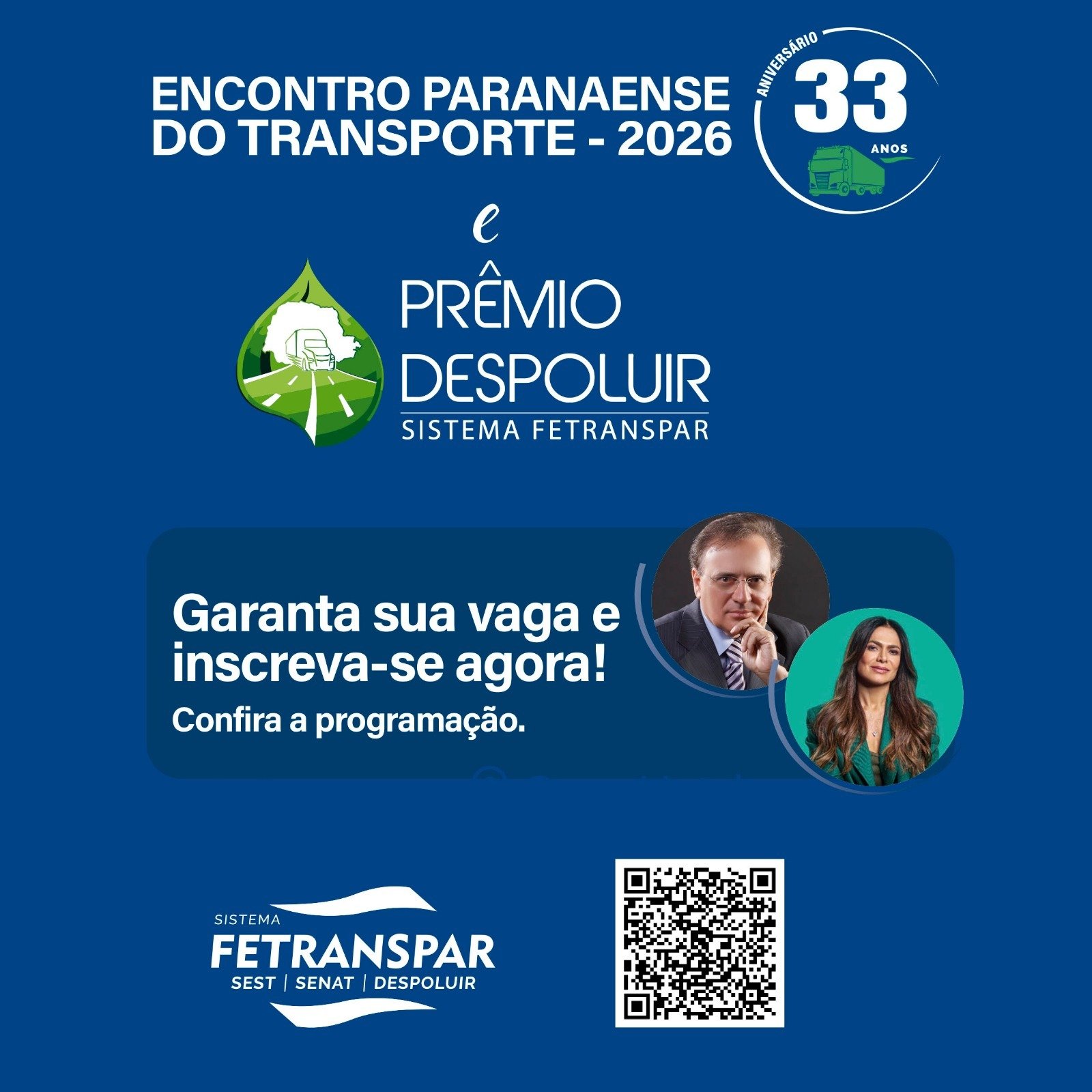 Encontro Paranaense do Transporte 2026 e Prêmio DESPOLUIR FETRANSPAR