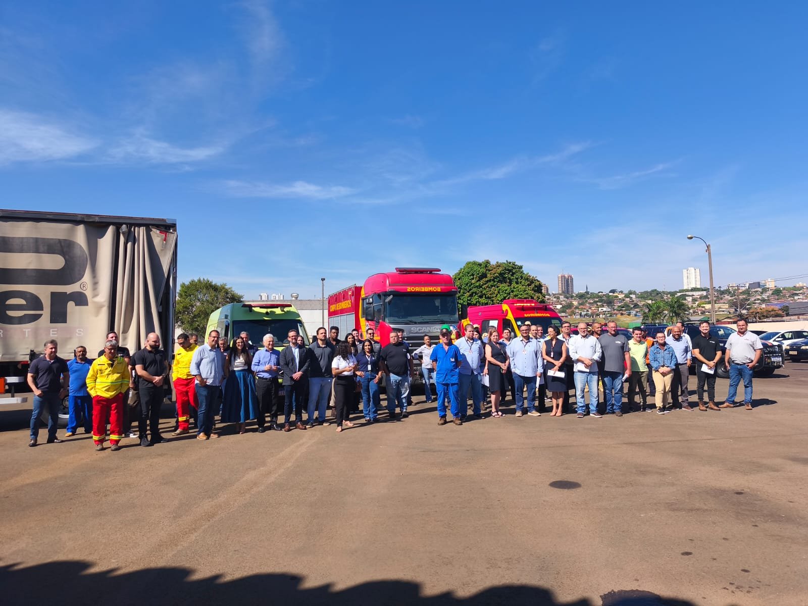 Comissão Técnica de Produtos Perigosos do SETCEPAR promove simulado de acidentes em Londrina