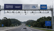 Free Flow começa a ser cobrado nesta segunda-feira no Paraná; veja em quais pontos