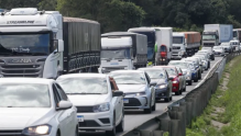 BR-277 terá bloqueio total para explosão em obras: movimento nas estradas do Paraná