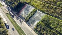 EPR Litoral Pioneiro finaliza obra de contenção de encosta em três pontos da BR-277
