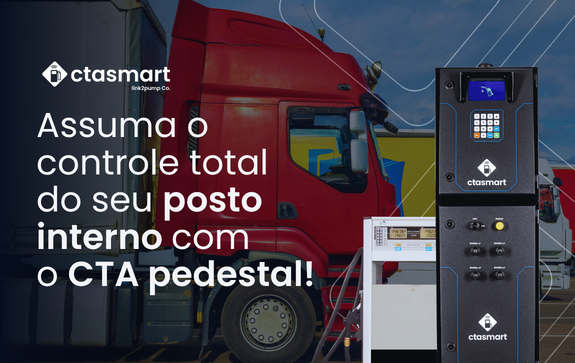 Conheça o CTA Pedestal: a tecnologia que automatiza o controle de combustível da sua transportadora 