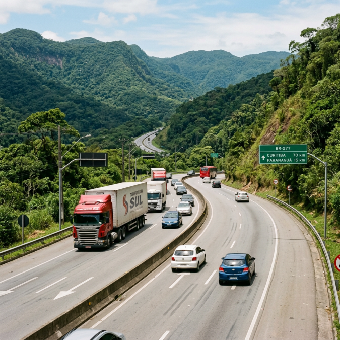 BR-277: ANTT autoriza projeto de acesso logístico em Foz do Iguaçu